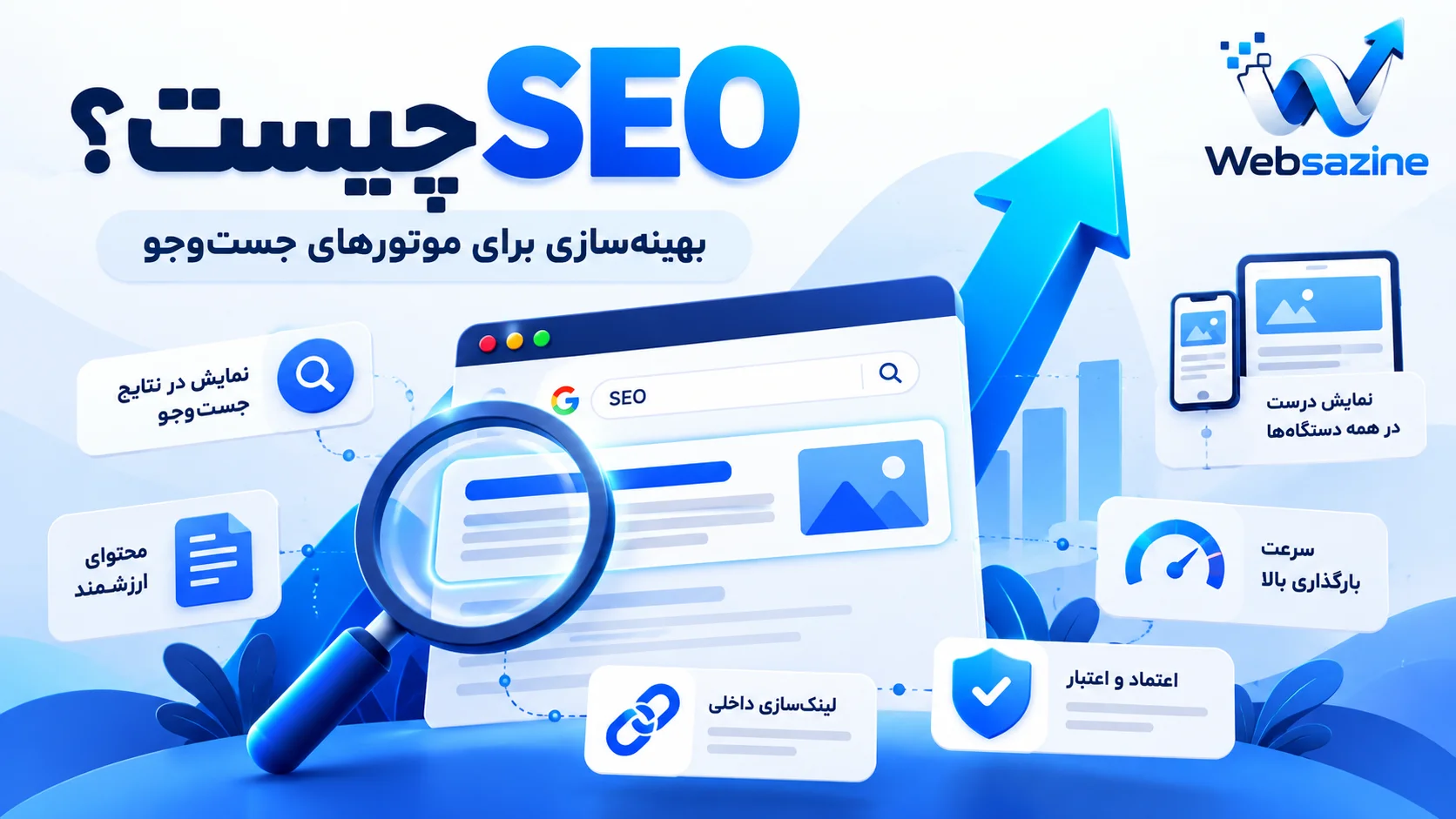 SEO,سئو مناسب,وبسازینه